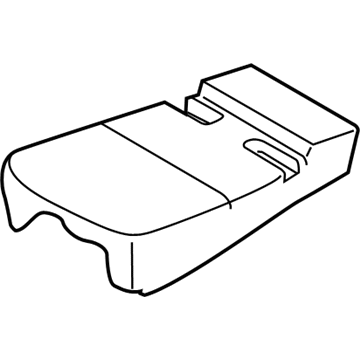 Kia 89160A9030DL1 Rear Seat Cushion Covering Assembly, Center