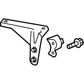 Lexus 17571-31220 Bracket, Exhaust Pipe Support, NO.1