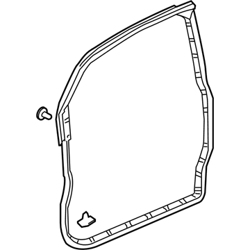 Honda 72310-SCV-A02 Weatherstrip, R. FR. Door