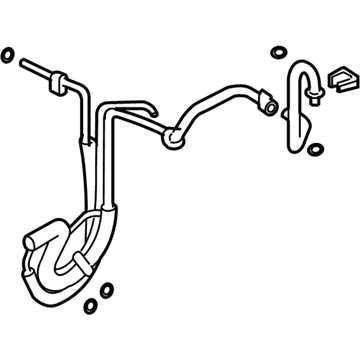 Ford 6M6Z-19D850-AB Rear AC Hose