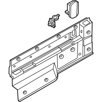 Hyundai 857R0-K5000 BED TRIM ASSY-SIDE PNL, LH