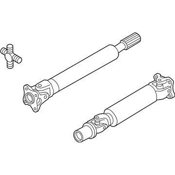 Nissan 37000-EZ00A Shaft Assembly PROPELLER