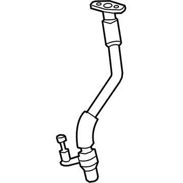 BMW 11-42-7-844-986 Exhaust Turbocharger Oil Return Line