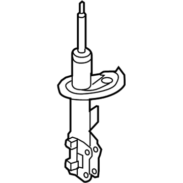 Hyundai 54651-2L501 Strut Assembly, Front, Left