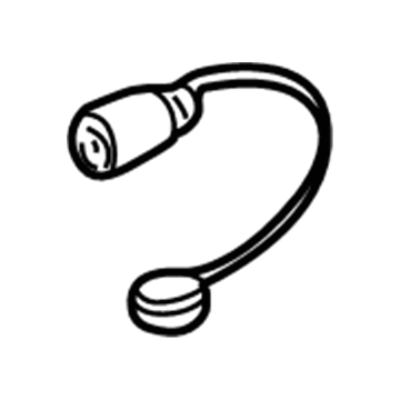 BMW 34-35-1-165-580 Brake Pad Sensor, Rear