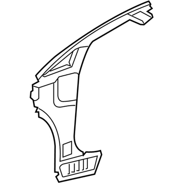 Toyota 61102-0T010 Inner Hinge Pillar