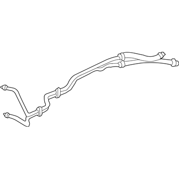 Mopar 55038177AE Hose-Oil Cooler Pressure And Ret