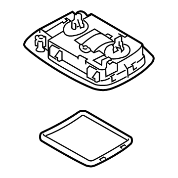 Kia 92620C5000BHH Lamp Assembly-Luggage Compartment