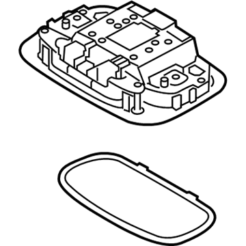 Kia 92850C5000BHH Lamp Assembly-Room