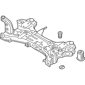 Hyundai 62405-F3050 Crossmember Complete