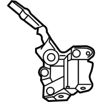 Lexus 53410-53100 Hinge Assembly, Hood, RH
