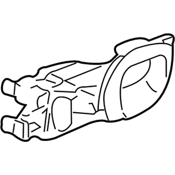 GM 10406534 Handle Asm-Front Side Door Inside <Use 1C5L