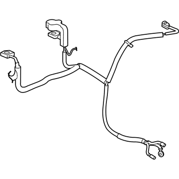 Mopar 56050959AC Alternator And Battery Wiring