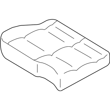 Kia 892003E850FC3 Cushion Assembly-Rear 2ND