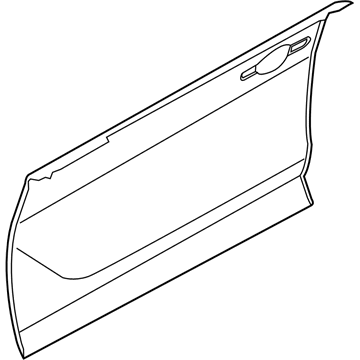 Hyundai 76111-G3000 Panel-Front Door Outer, LH