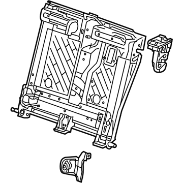 GM 39070697 Seat Back Frame