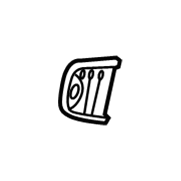 GM 95083311 Seat Back Assembly