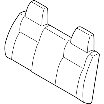 Toyota 71073-04420-E0 Seat Back Cover