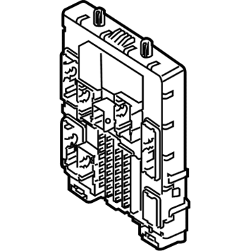 Ford JV6Z-14A068-F Relay & Fuse Plate