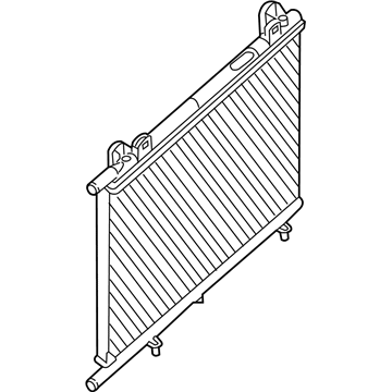 Infiniti 21457-3JV0A Sub Radiator Assembly