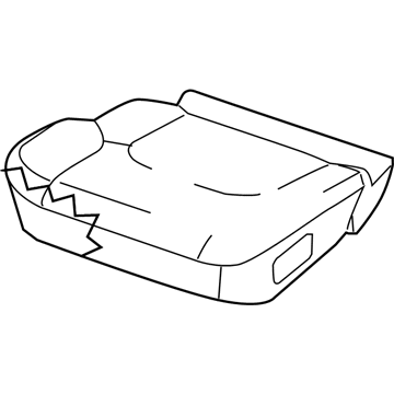 Nissan 87350-9BG6C Cushion Assembly - Front Seat