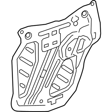 GM 84374104 Water Deflector