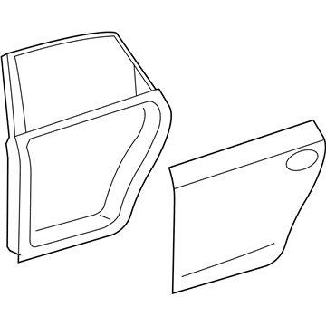 Toyota 67004-47190 Door Shell