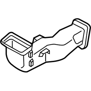Hyundai 97020-G3000 Duct Assembly-Rear Air Ventilator, No.2