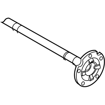 Kia 523513E100 Shaft-Rear Axle, RH