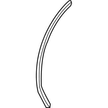 Infiniti 82839-3JA0C Seal-Rear Door Partition, LH