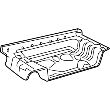 Ford 3W7Z-5411215-AA Rear Floor Pan