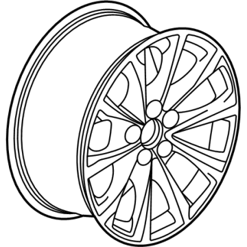 GM 84004235 Wheel