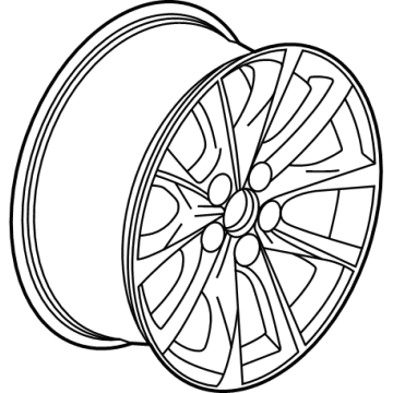 GM 84004241 Wheel