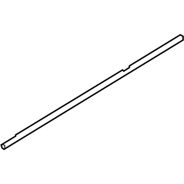 BMW 51-22-7-057-493 Outer Weatherstrip, Rear Left Door