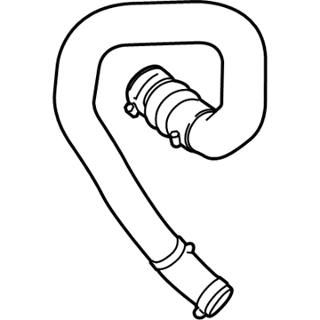 Ford JL3Z-6C646-A Upper Hose