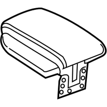 Mopar 6AC671A5AH Console ARMREST