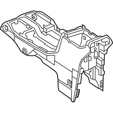 Mopar 6ZU33TX7AB BIN-FLOOR CONSOLE