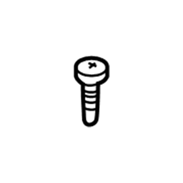 BMW 07-11-9-901-311 Screw, Self Tapping