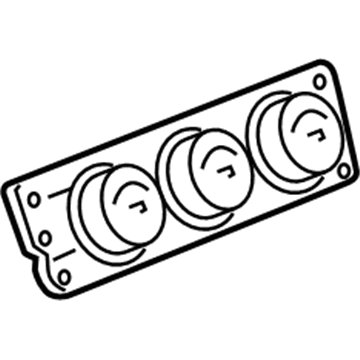 GM 25925113 Dash Control Unit