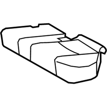 Toyota 71076-35591-E2 Cushion Cover