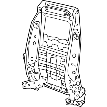 Mopar 4610161AB Frame-Front Seat Back