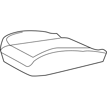 Mopar 5ST84DX9AA Front Seat Cushion Cover And Foam