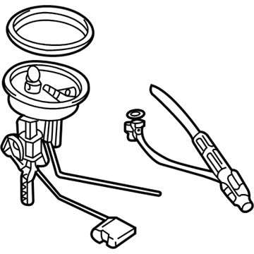 BMW 16-14-2-229-683 Left Fuel Level Sensor