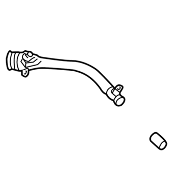 BMW 16-11-7-177-490 Plastic Filler Pipe