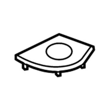 Hyundai 84726-3S000-HZ Grille-Speaker, RH