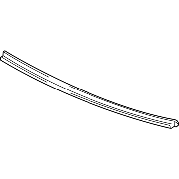 Acura 74192-SL0-A00 Rubber, Rear Hood Seal