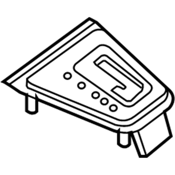 Nissan 96941-JA00A FINISHER-Console Indicator