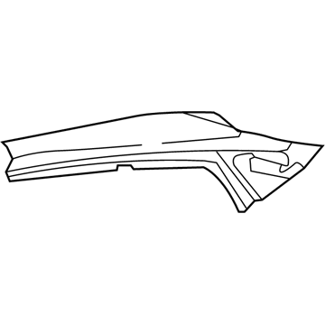 Toyota 61018-47010 Roof Rail
