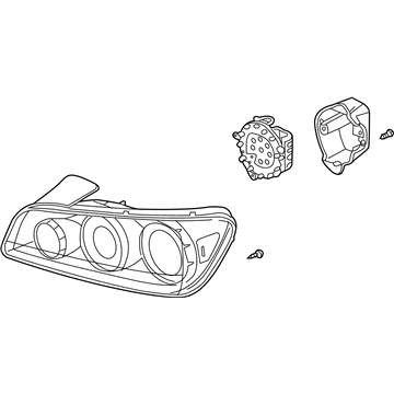 Honda 33501-S2A-A11 Lamp Unit, R. Tail