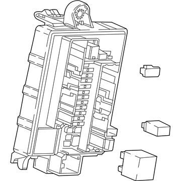 GM 84412832 Fuse & Relay Box